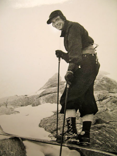 Jacques, the skier